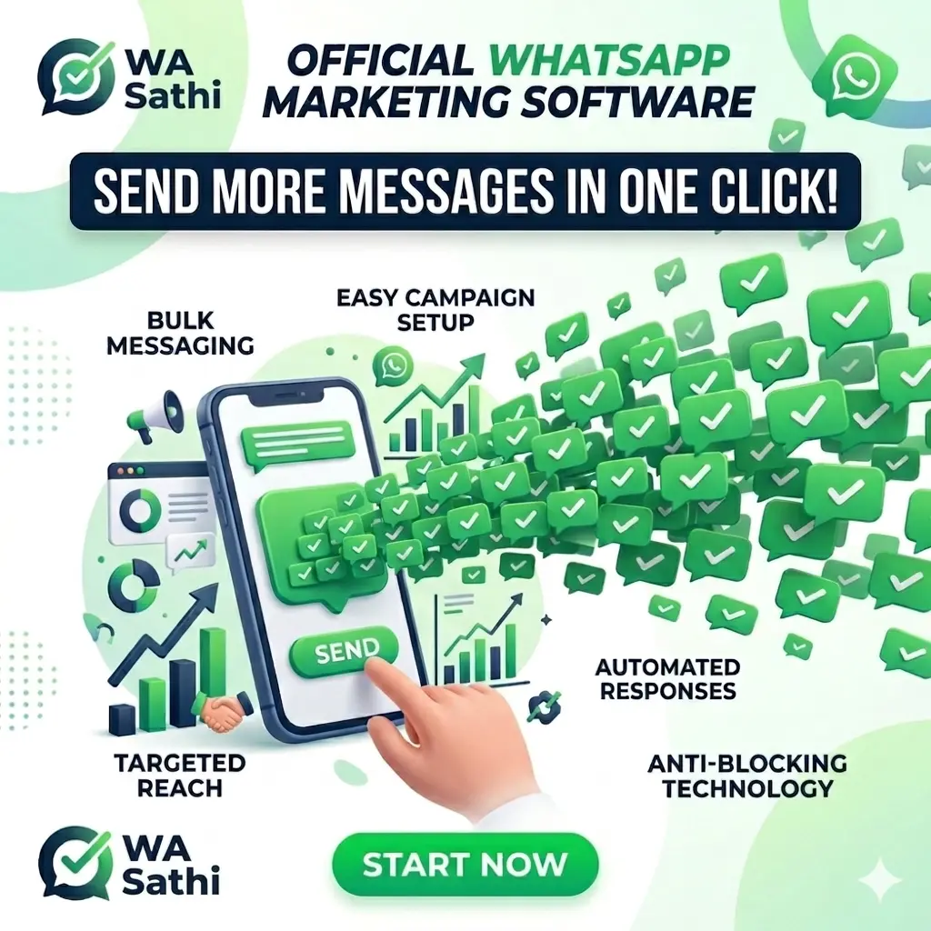 Best WhatsApp Marketing Software - WA Sathi - WhatsApp Official Business API
